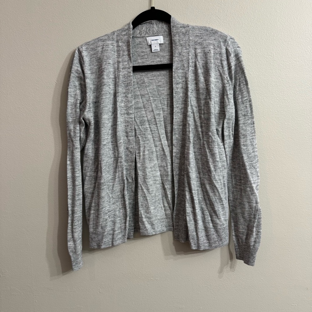 Old Navy Grey Open Front Women’s Cardigan | Size Small